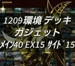 遊戯王 ゲートボール 1103環境デッキ TGガジェ 新品黒スリーブ付 構築