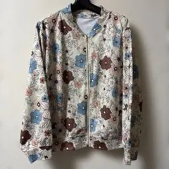花柄 ブルゾン