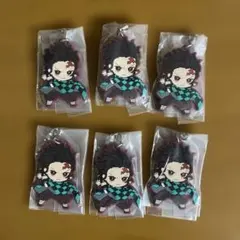 鬼滅の刃 竈門炭治郎　ラバーストラップ セット