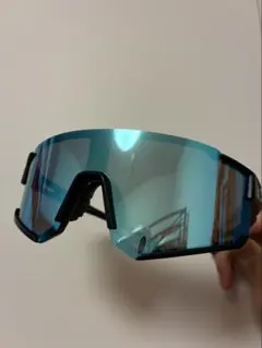 スポーツサングラス ブラック ブルーミラ偏光