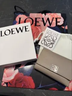 こゆ様専用◎美品◎ロエベ LOEWE◎アナグラムバーティカルウォレット