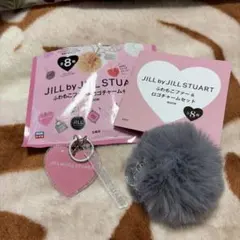 JILL by JILL STUART ふわもこファー&ロゴチャームセット