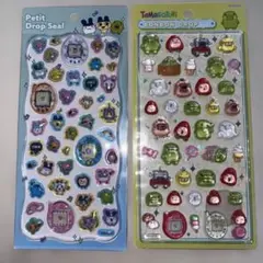 【正規品】たまごっちプチドロップシール・くちぱっちボンボンドロップシール