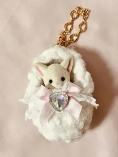 シルバニア　赤ちゃん　お出掛けキーホルダー③