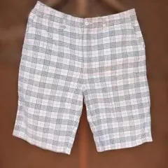GOTCHA ガッチャ　ハーフパンツ　M 夏服　白　チェック柄　サーフ系のサムネイル