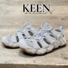KEEN HYPERPORT H2 ホワイト×グレー 25cm