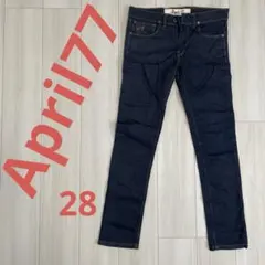 April77 JOEYダークブルースリムフィットデニムのサムネイル
