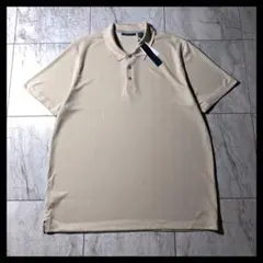 PERRY ELLIS ポロシャツ ベージュ 新品 タグ付き デッドストックのサムネイル