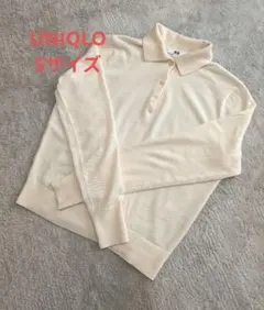 UNIQLO　長袖ポロニット