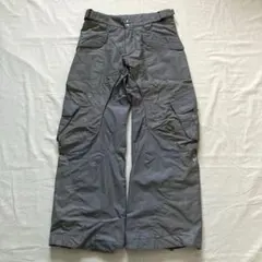 00s helly hansen gray shell nylon pants
