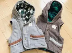 ★お値下げ★【双子】ベスト2枚セット 70サイズ