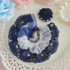 シルバニア♡お母さんドレス♡ネイビー