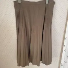 Eddie Bauer プリーツスカート PGサイズ ベージュ