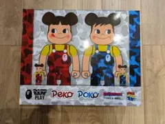 ベアブリック 新品未開封 BAPE ペコちゃん コラボ100&400 3箱セット MEDICOM TOY OFFICIAL BLOG（メディコム・トイ オフィシャル