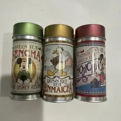 東京ディズニーリゾート 緑茶の空き缶