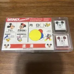 ディズニー ビバリー 木製スタンプセット メールスタンプ