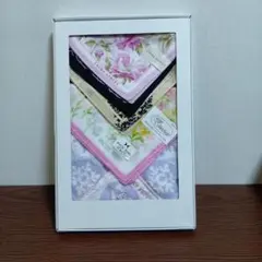 お値下げ　ローラアシュレイ＆ハナエ・モリ　ハンカチ 5枚セット 新品