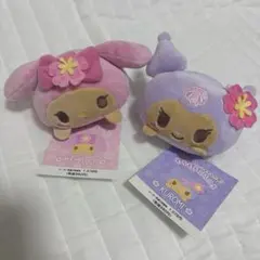もちもちころころ　マイメロ　クロミ　ぬいぐるみ　日焼け　サンリオ