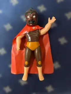 メディコムトイ タイガーマスク なぞの魔人 ソフビ 中嶋製作所 復刻