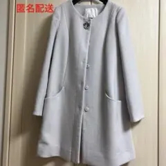 新品　CECIL McBEE ノーカラー　コート　M