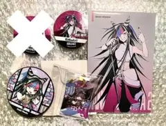 4点セット　澪田唯吹　ダンガンロンパ　ROUND1 中国 缶バッジ　しづさん①