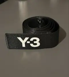 最終値下げ　Y-3 黒 ナイロンベルト Dリング付き