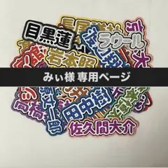 みぃ様 専用ページ