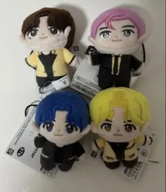 TinyTAN Butter ほわぬい ぬいぐるみ マスコット BTS 4種のサムネイル