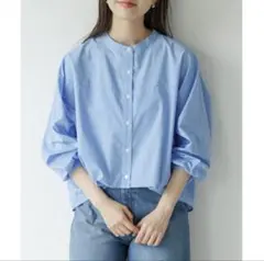Sonny Labelフロントタックバンドカラーシャツのサムネイル