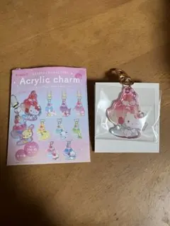 サンリオ トレーディングぷっくりアクリルチャーム　ハローキティ