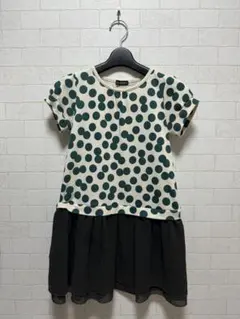 【美品】Bebe ワンピース 130サイズ 可愛らしく目立つ♩