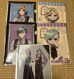 うたプリ ココス クリアファイル 5種セット 藍 カミュ