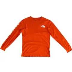 THE NORTH FACE ノースフェイス　長袖カットソー オレンジ Mサイズのサムネイル