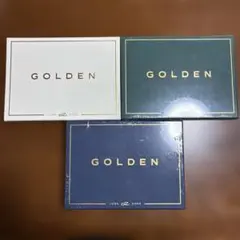 JUNG KOOK GOLDEN 3枚セット