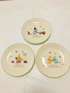 ムーミン　お皿　ケーキ皿　3枚セット