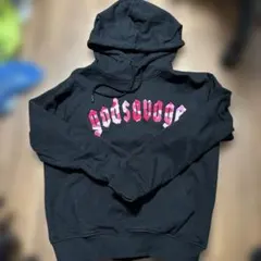 godsvage パーカー パンツ セットアップ 黒 S - メルカリ