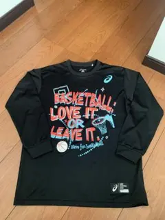アシックス　バスケットボール　Tシャツ　S ブラック　　バスケ　160