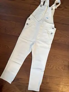EDWIN オーバーオール　130 白