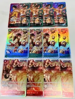 ワンピースカード ルフィ&エース スタートデッキ 12枚セット