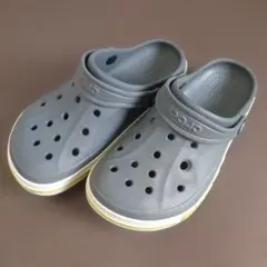 Crocs クロックス サンダル グレー　19cmのサムネイル