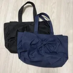 ピンクトリック　ビッグリボントートバッグ