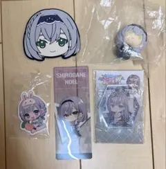 ホロライブ 白銀ノエル きゅるるん大作戦 ランダム缶バッジ ミニキャラ