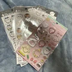 ちいかわ　4サイズ　STICKER 3シート 返信着せ替えシール