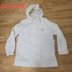 DANTONロングマウンテンパーカー　コート　アウター40　白