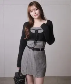 LIP SERVICE インナーショーパン付きチェックスカート リプサ