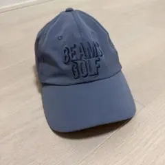 BEAMS GOLF キャップ　青