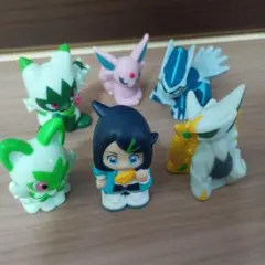 ポケモン 指人形 すくい人形 ミニフィギュア 6体セット