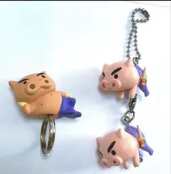 ぶりぶりざえもん　リンクとつながるマスコット　2個セット　クレヨンしんちゃん