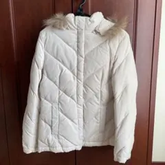 ダウンコート ダウンジャケット　ketty 白　ホワイト　ショート丈　フェザー