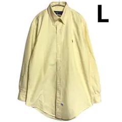 90s ラルフローレン オックスフォード ボタンダウンシャツ カラーポニー